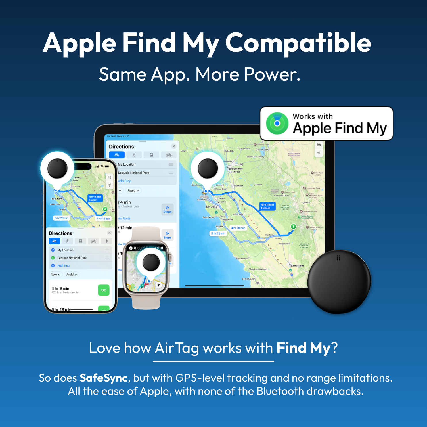 SafeTrackers™ - Plus qu’un GPS, c’est votre allié pour tout localiser.
