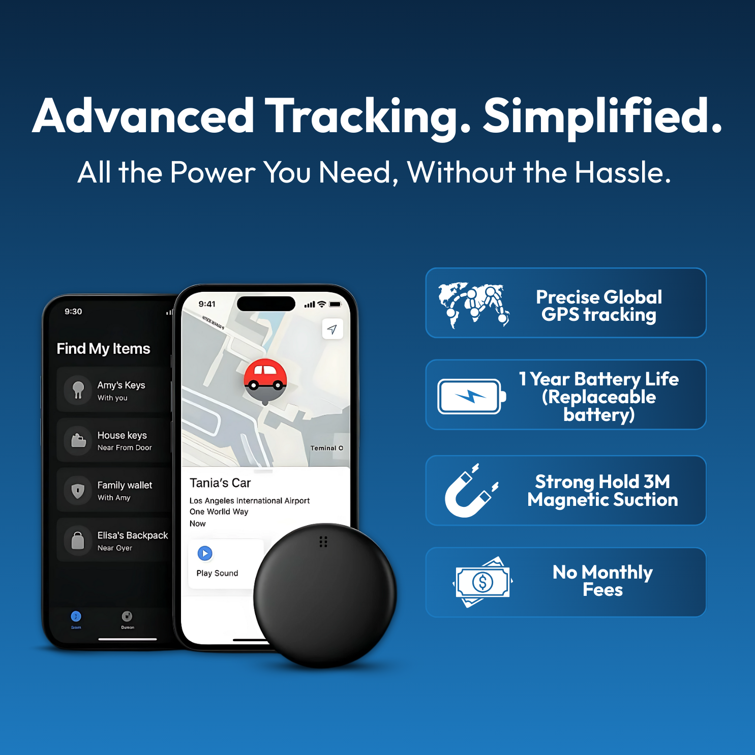 SafeTrackers™ - Plus qu’un GPS, c’est votre allié pour tout localiser.